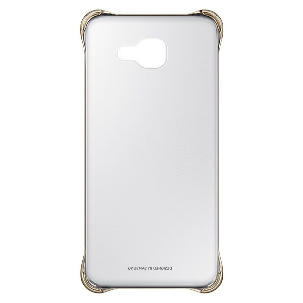Samsung A7 2016 A710 Clear Cover Altın Kılıf EF-QA710CFEGWW Samsung A7 2016 A710 Clear Cover Altın Kılıf EF-QA710CFEGWW