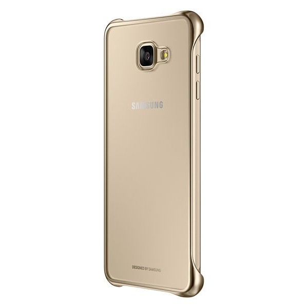 Samsung A7 2016 A710 Clear Cover Altın Kılıf EF-QA710CFEGWW Samsung A7 2016 A710 Clear Cover Altın Kılıf EF-QA710CFEGWW