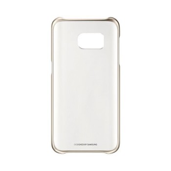 Samsung Galaxy S7 Clear Cover Kılıf Altın EF-QG930CFEGWW