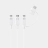 Samsung 3 Çıkışlı Şarj Kablosu Type-C USB Dönüşür EP-MN930GWEGWW Samsung 3 Çıkışlı Şarj Kablosu Type-C USB Dönüşür EP-MN930GWEGWW