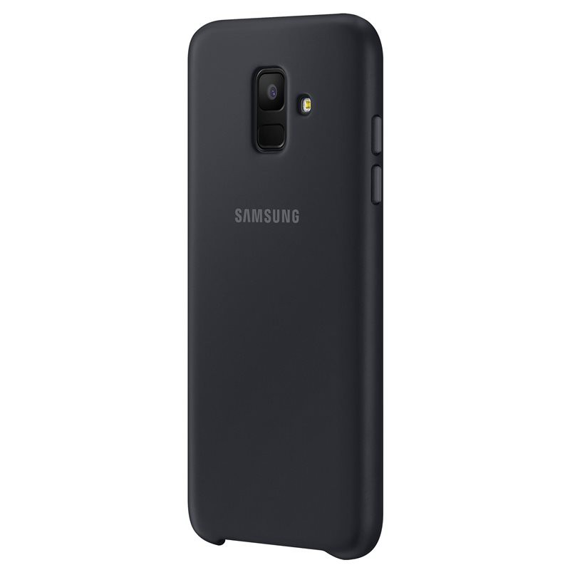 Samsung A6 2018 Çift Katmanlı Arka Kapak Siyah EF-PA600CBEGWW Samsung A6 2018 Çift Katmanlı Arka Kapak Siyah EF-PA600CBEGWW