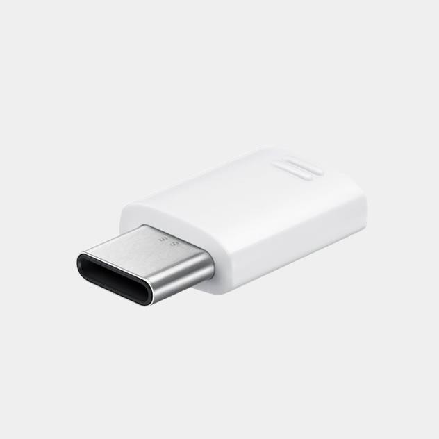 Samsung Beyaz USB type C Micro USB Çevirici EE-GN930BWEGWW Samsung Beyaz USB type C Micro USB Çevirici EE-GN930BWEGWW