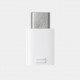 Samsung Beyaz USB type C Micro USB Çevirici EE-GN930BWEGWW Samsung Beyaz USB type C Micro USB Çevirici EE-GN930BWEGWW