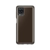 Samsung Galaxy A12 Soft Clear Kılıf - Siyah EF-QA125TBEGWW