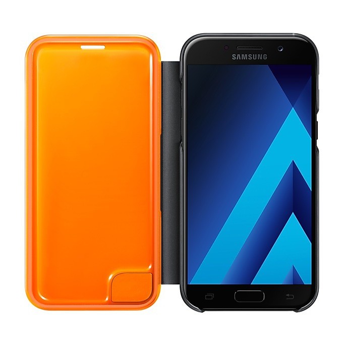 Samsung Galaxy A5 2017 Neon Kapaklı Kılıf Siyah EF-FA520PBEGWW Samsung Galaxy A5 2017 Neon Kapaklı Kılıf Siyah EF-FA520PBEGWW