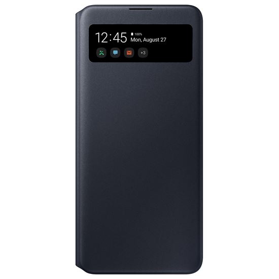 Samsung Galaxy A71 S-View Kapaklı Kılıf - Siyah EF-EA715PBEGWW Samsung Galaxy A71 S-View Kapaklı Kılıf - Siyah EF-EA715PBEGWW