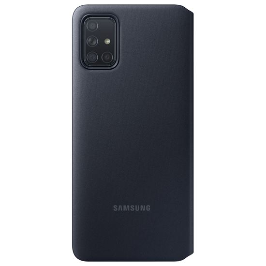 Samsung Galaxy A71 S-View Kapaklı Kılıf - Siyah EF-EA715PBEGWW Samsung Galaxy A71 S-View Kapaklı Kılıf - Siyah EF-EA715PBEGWW