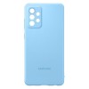 Samsung Galaxy A72 Slim Silikon Kılıf - Mavi EF-PA725TLEGWW
