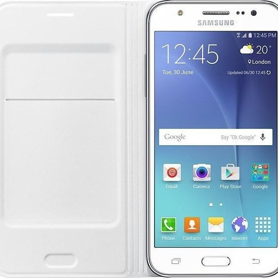 Samsung Galaxy J5 J500 Kartlıklı Kılıf Beyaz - EF-WJ500BWEGWW
