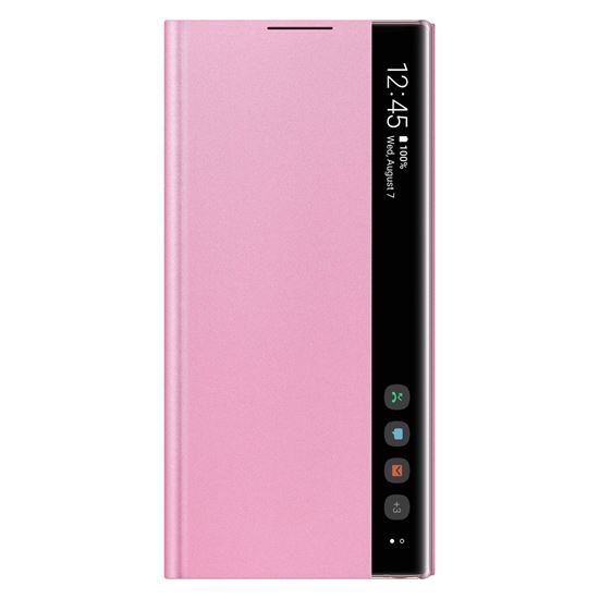 Samsung Galaxy Note 10 Clear View Kılıf Pembe - EF-ZN970CPEGWW Samsung Galaxy Note 10 Clear View Kılıf Pembe - EF-ZN970CPEGWW