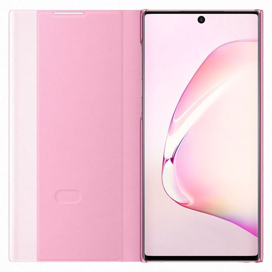 Samsung Galaxy Note 10 Clear View Kılıf Pembe - EF-ZN970CPEGWW Samsung Galaxy Note 10 Clear View Kılıf Pembe - EF-ZN970CPEGWW