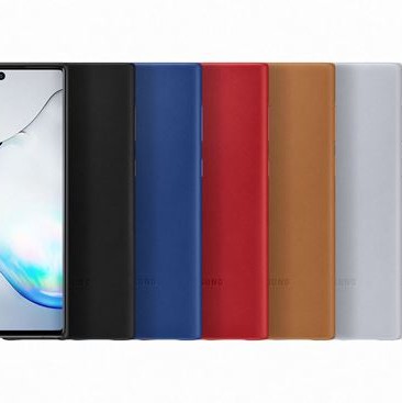 Samsung Galaxy Note 10 Deri Kılıf Beyaz -EF-VN970LWEGWW