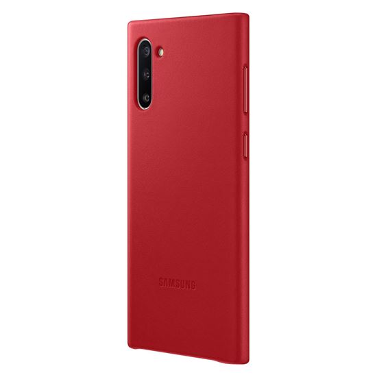 Samsung Galaxy Note 10 Deri Kılıf Kırmızı - EF-VN970LREGWW Samsung Galaxy Note 10 Deri Kılıf Kırmızı - EF-VN970LREGWW