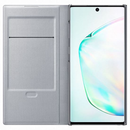 Samsung Galaxy Note 10 LED View Kılıf - Gümüş Gri EF-NN970PSEGTR Samsung Galaxy Note 10 LED View Kılıf - Gümüş Gri EF-NN970PSEGTR