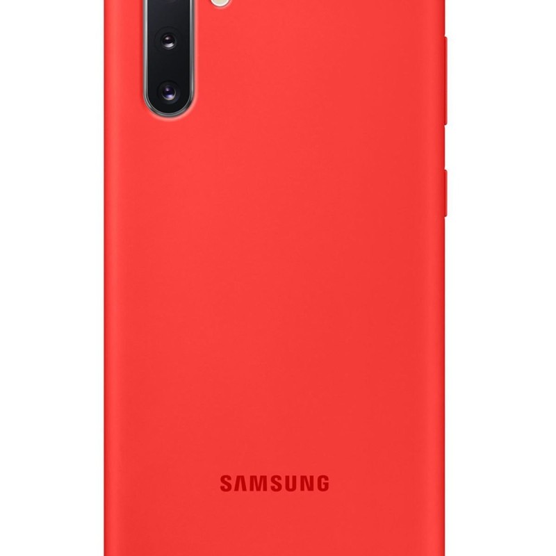 Samsung Galaxy Note 10 Silikon Kılıf - Kırmızı EF-PN970TREGWW Samsung Galaxy Note 10 Silikon Kılıf - Kırmızı EF-PN970TREGWW