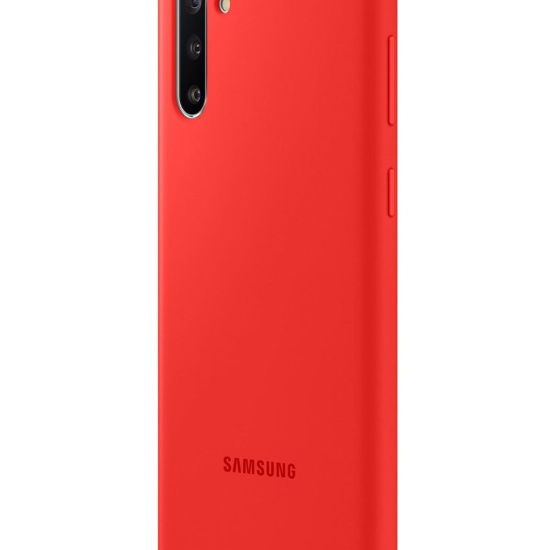 Samsung Galaxy Note 10 Silikon Kılıf - Kırmızı EF-PN970TREGWW Samsung Galaxy Note 10 Silikon Kılıf - Kırmızı EF-PN970TREGWW