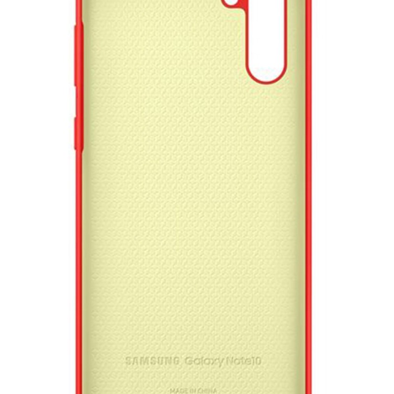 Samsung Galaxy Note 10 Silikon Kılıf - Kırmızı EF-PN970TREGWW Samsung Galaxy Note 10 Silikon Kılıf - Kırmızı EF-PN970TREGWW