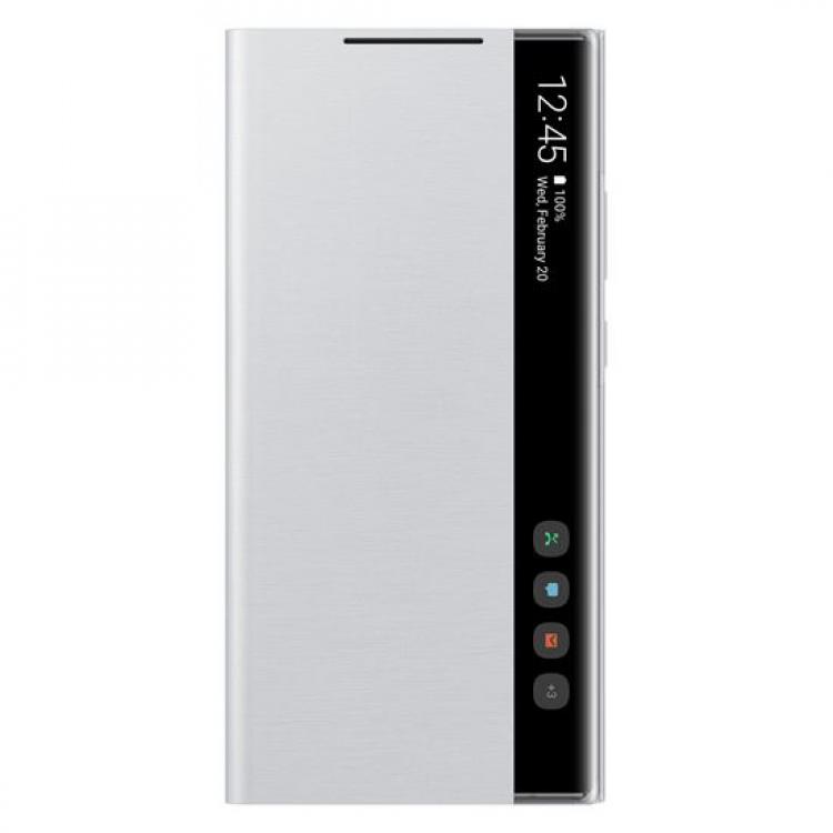 Samsung Note 20 Ultra Clear View Kılıf - Gri EF-ZN985CSEGTR