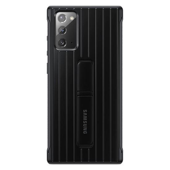 Samsung Galaxy Note20 Standlı Koruyucu Kılıf - Siyah Samsung Galaxy Note20 Standlı Koruyucu Kılıf - Siyah