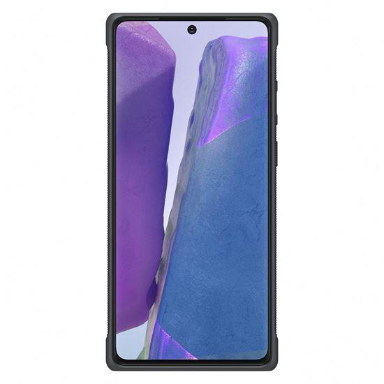 Samsung Galaxy Note20 Standlı Koruyucu Kılıf - Siyah Samsung Galaxy Note20 Standlı Koruyucu Kılıf - Siyah