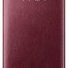 Samsung Galaxy Note 4 LED Cüzdan Kılıf Bordo EF-NN910BREGWW