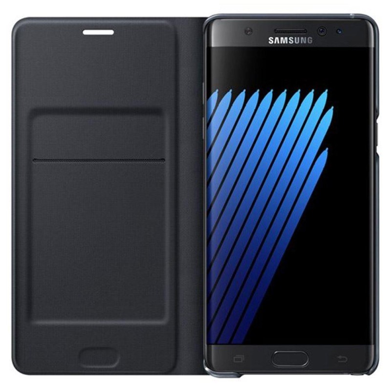 Samsung Galaxy Note 7 LED View Kılıf Siyah EF-NN930PBEGWW