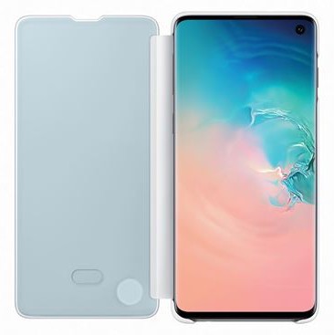 Samsung Galaxy S10 Clear View Kılıf - Beyaz EF-ZG973CWEGWW Samsung Galaxy S10 Clear View Kılıf - Beyaz EF-ZG973CWEGWW