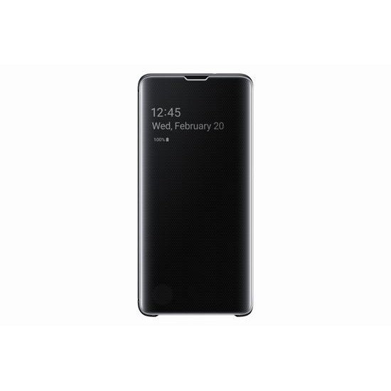 Samsung Galaxy S10 Clear View Kılıf Siyah EF-ZG973CBEGWW Samsung Galaxy S10 Clear View Kılıf Siyah EF-ZG973CBEGWW