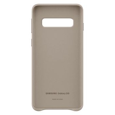 Samsung Galaxy S10 Deri Kılıf Gri - EF-VG973LJEGWW Samsung Galaxy S10 Deri Kılıf Gri - EF-VG973LJEGWW
