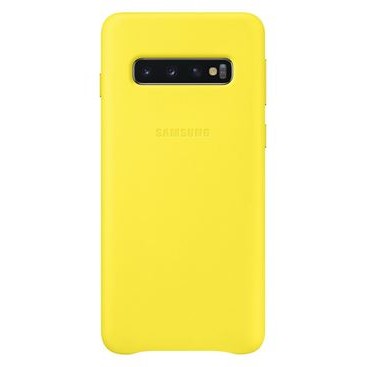 Samsung Galaxy S10 Deri Kılıf Sarı - EF-VG973LYEGWW Samsung Galaxy S10 Deri Kılıf Sarı - EF-VG973LYEGWW