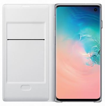 Samsung Galaxy S10 LED View Kılıf - Beyaz EF-NG973PWEGWW Samsung Galaxy S10 LED View Kılıf - Beyaz EF-NG973PWEGWW