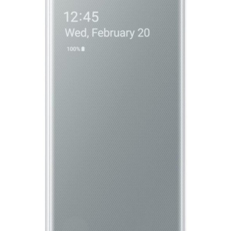 Samsung Galaxy S10e Clear View Kılıf - Beyaz EF-ZG970CWEGWW Samsung Galaxy S10e Clear View Kılıf - Beyaz EF-ZG970CWEGWW