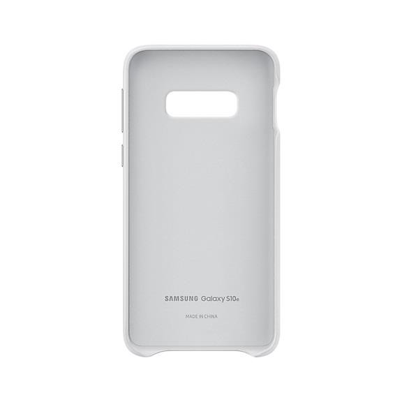 Samsung Galaxy S10e FLAT Deri Kılıf - Beyaz EF-VG970LWEGWW
