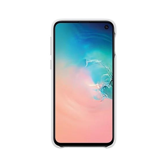 Samsung Galaxy S10e FLAT Deri Kılıf - Beyaz EF-VG970LWEGWW