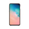Samsung Galaxy S10e FLAT Deri Kılıf - Gri EF-VG970LJEGWW
