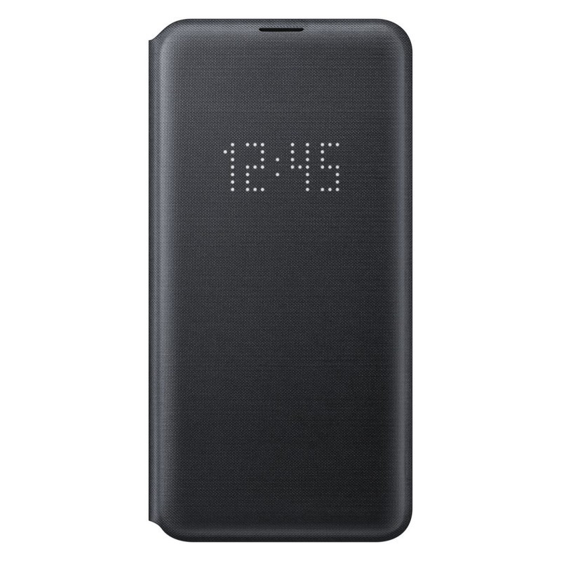 OUTLET Samsung Galaxy S10e LED View Kılıf Siyah EF-NG970PBEGWW