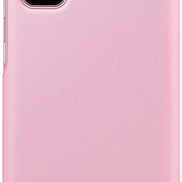 Samsung Galaxy S20 Clear View Kılıf - Pembe EF-ZG980CPEGWW