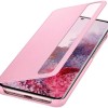 Samsung Galaxy S20 Clear View Kılıf - Pembe EF-ZG980CPEGWW