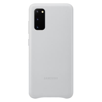 Samsung Galaxy S20 Deri Kılıf - Gümüş Gri EF-VG980LSEGWW Samsung Galaxy S20 Deri Kılıf - Gümüş Gri EF-VG980LSEGWW