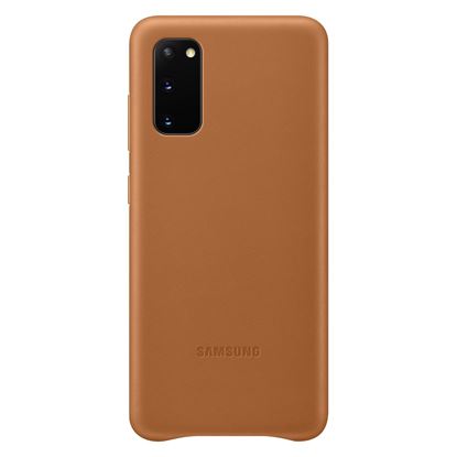 Samsung Galaxy S20 Deri Kılıf - Kahverengi EF-VG980LAEGWW Samsung Galaxy S20 Deri Kılıf - Kahverengi EF-VG980LAEGWW