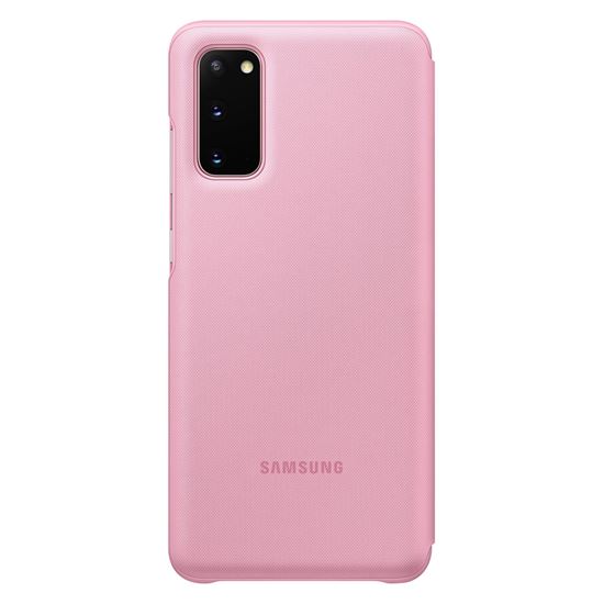 Samsung Galaxy S20 LED View Kılıf - Pembe EF-NG980PPEGTR Samsung Galaxy S20 LED View Kılıf - Pembe EF-NG980PPEGTR