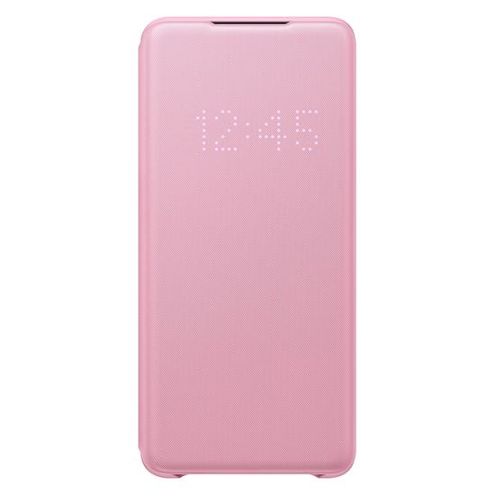 Samsung Galaxy S20+ Plus LED View Kılıf - Pembe EF-NG985PPEGTR Samsung Galaxy S20+ Plus LED View Kılıf - Pembe EF-NG985PPEGTR
