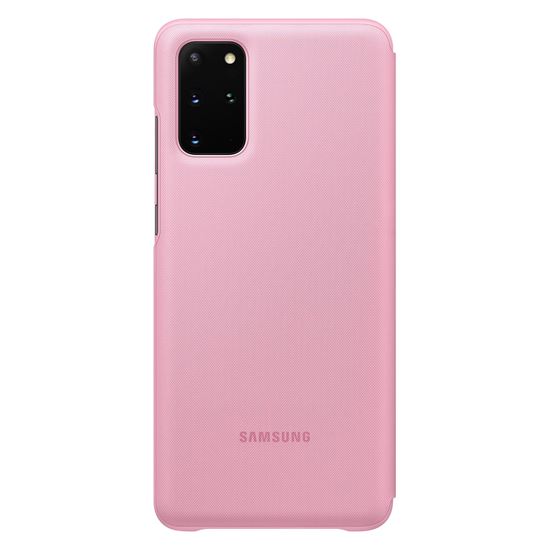 Samsung Galaxy S20+ Plus LED View Kılıf - Pembe EF-NG985PPEGTR Samsung Galaxy S20+ Plus LED View Kılıf - Pembe EF-NG985PPEGTR