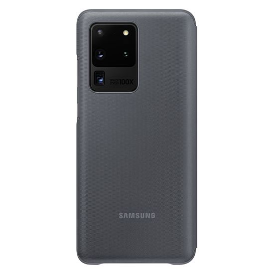 Samsung Galaxy S20 Ultra LED View Kılıf - Gri EF-NG988PJEGTR Samsung Galaxy S20 Ultra LED View Kılıf - Gri EF-NG988PJEGTR