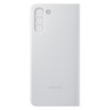 Samsung S21+ Akıllı Clear View Kılıf - Açık Gri EF-ZG996CJEGTR