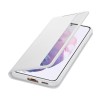 Samsung Galaxy S21 Akıllı Clear View Kılıf - Açık Gri EF-ZG991CJEGTR