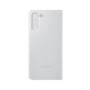 Samsung Galaxy S21 Akıllı Clear View Kılıf - Açık Gri EF-ZG991CJEGTR