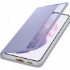 Samsung S21+ Akıllı Clear View Kılıf - Mor EF-ZG996CVEGTR