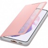 Samsung S21+ Akıllı Clear View Kılıf - Pembe EF-ZG996CPEGTR