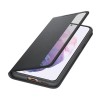 Samsung Galaxy S21 Akıllı Clear View Kılıf - Siyah EF-ZG991CBEGTR